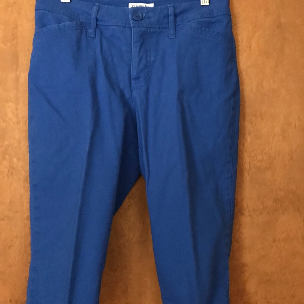 Royal Blue Capris